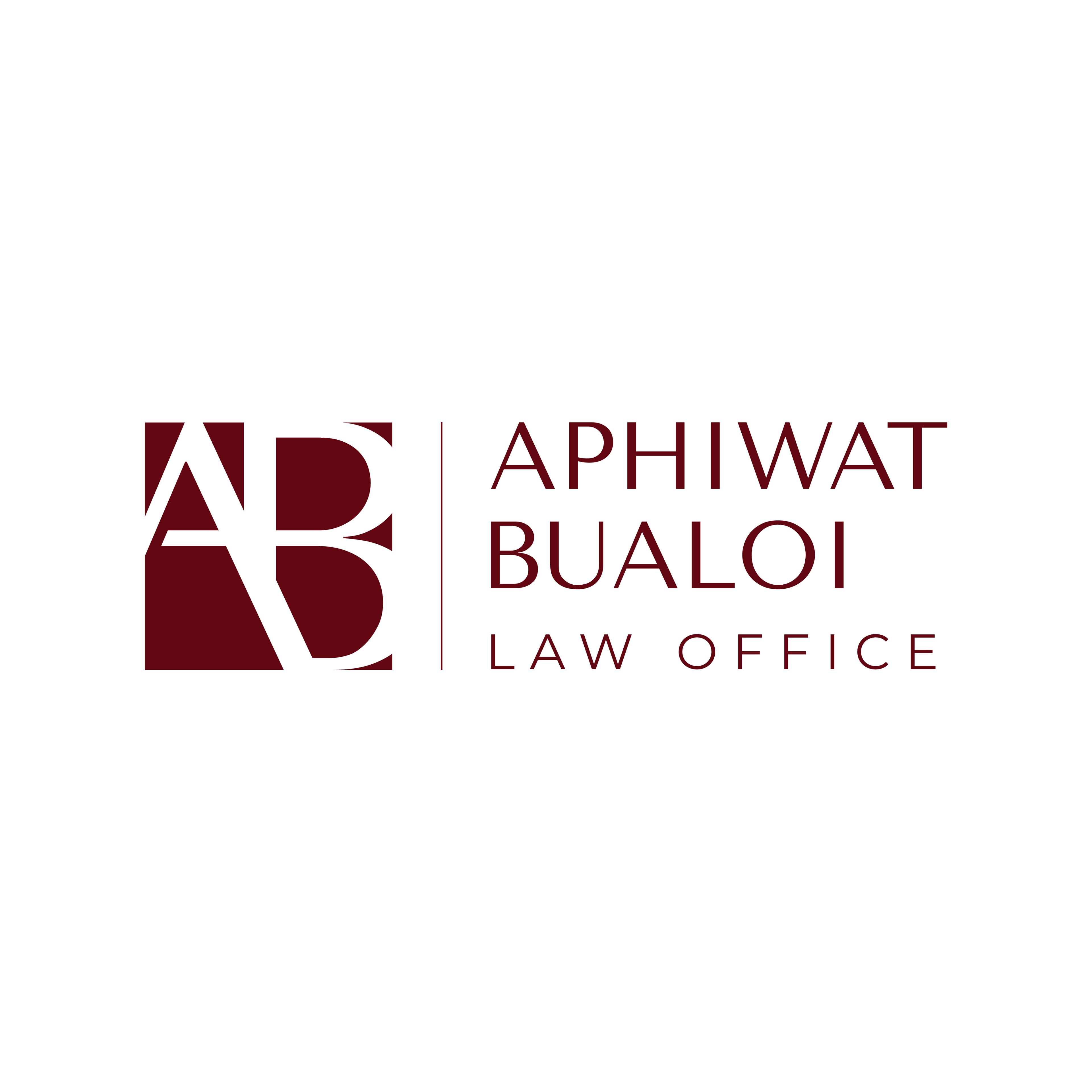 Aphiwat Bualoi Law Office logo